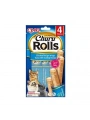 Inaba Ciao Churu Rolls Sticks Tavuk Sargılı Deniz Taraklı ve Ton Balıklı Kedi Ödül Maması 10 Gr 4 Adet