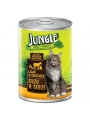 Jungle Kuzu Etli ve Sebzeli Yetişkin Konserve Kedi Maması 415 Gr
