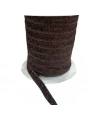 Kadife Kurdele Simli 1 Cm Kahverengi 2 Metre