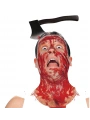 Kafaya Saplanmış Halloween Kanlı Balta Şaka Tacı (5047)