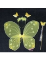 Kelebek Kanat Seti Sarı Renk (5047)