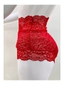 Kırmızı Dantelli Yüksek Bel Külot Venüs-k1011