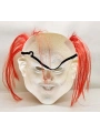 Kızıl Saçlı Joker Palyaço Maskesi (5047)