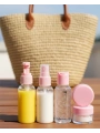 Kompakt 5 Parça Seyahat Kozmetik Şişe Takımı