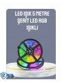 Kumandalı 5 Metre Şerit LED Dekoratif Aydınlatma