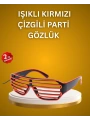 Kutlama ve Etkinliklere Özel LED Işıklı Gözlük