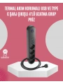 Led Anahtarlı Akım Korumalı Çoklu Priz 4 Priz 3 USB Girişli