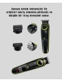 LED Ekranlı Şarjlı Saç ve Sakal Kesme Makinesi Erkek Bakım Cihazı Çok Başlıklı Set
