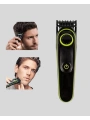 LED Ekranlı Şarjlı Saç ve Sakal Kesme Makinesi Erkek Bakım Cihazı Çok Başlıklı Set