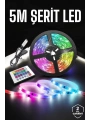 Led Işık 5 Metre Şerit Led RGB Işıklı
