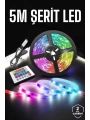 Led Işık 5 Metre Şerit Led RGB Işıklı