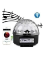 Led Işık Disko Topu Bluetooth Hoparlörlü USB Müzik Çalar Kumandalı
