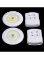Led Lamba 3lü Uzaktan Kumandalı Yapışkanlı Beyaz Işık