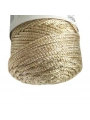 Makrome İpi 3mm Polyester Krem Simli