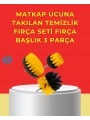 Matkap Ucu Temizlik Aparatı 3’lü Fırça Seti