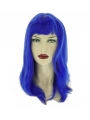 Mavi Renk Uzun Parti Peruğu (5047)