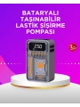 Mini Boy Elektrikli Şarjlı Yüksek Basınçlı Lastik Şişirme Pompası