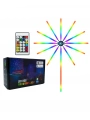 Modüler RGB LED Duvar Işığı Havai Fişek Efektli Uzaktan Kumandalı