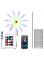 Modüler RGB LED Duvar Işığı Havai Fişek Efektli Uzaktan Kumandalı