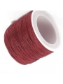 Paraşüt İpi, Bileklik-kolye Örgü İpi 1 Mm 50 Metre Bordo