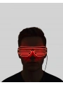 Parti ve Festival Aksesuarı LED Işıklı Gözlük