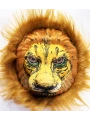 Peluş Aslan Maskesi Kahverengi Yeleli Mega Peluş 33 No (5047)