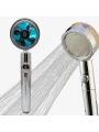 Pervaneli Duş Başlığı 360 Derece Dönebilen Aç Kapa Su Tasarruflu (5047)