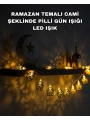 Pilli Ramazan ve Bayram LED Işık Zinciri Cami Temalı Dekoratif
