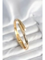 Pirinç Gold Renk Kadın Kelepçe Bileklik