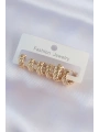 Pirinç Gold Renk Minimal Tırtıklı Küpe Seti