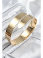 Pirinç Sarmal Model Gold Renk Pazu Bileklik