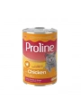 Proline Sos İçinde Et Parçacıklı Tavuklu Yetişkin Konserve Kedi Maması 400 Gr
