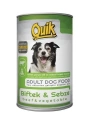 Quik Biftek ve Sebzeli Köpek Maması Konservesi 415 Gr