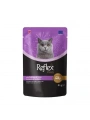 Reflex Plus Jöle İçinde Somonlu ve Ton Balıklı Pouch Yetişkin Konserve Kedi Maması 85 Gr