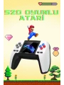 Retro Konsol P5 Uyumlu Taşınabilir 520 Oyunlu Kablosuz Game Stick