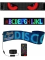 RGB LED Matrix Panel Esnek Yapı Uygulama Kontrollü Kayan Yazı Ekranı