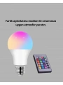RGB Uzaktan Kumandalı LED Ampul 16 Renkli A Kalite Orijinal