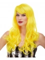 Sarı Renk Uzun Dalgalı Parti Peruğu (5047)