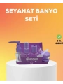 Seyahat Bakım Seti 5 Parça Sızdırmaz Şeffaf Kapaklı 30ml