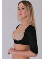 Siyah Kadın Kol Ve Sırt Toparlayıcı Korse - 796