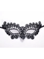 Siyah Renk Halkalı Model Dantelli Parti Balo Göz Maskesi Model 1 (5047)