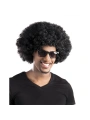 Siyah Renk Kıvırcık Afro Bonus Peruk Parti Peruğu (5047)