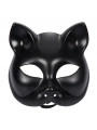 Siyah Renk Lüks Kedi Maskesi 12x13 cm (5047)