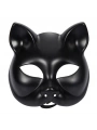 Siyah Renk Lüks Kedi Maskesi 12x13 cm (5047)