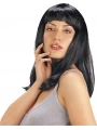 Siyah Renk Uzun Parti Peruğu (5047)
