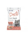 Spectrum Gusto Lick Snack Somonlu Sıvı Kedi Ödül Maması 15 Gr 4 Adet