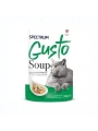 Spectrum Gusto Soup Ton Balıklı Uskumrulu ve Brokolili  Kedi Çorbası 50 Gr
