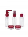 Taşınabilir 5 Parça Seyahat Kozmetik Dolum Seti 30 ml