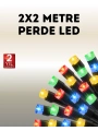 Taşınabilir Pil İle Çalışan LED Işık – 2x2 Metre Perde Modeli