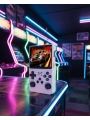 Taşınabilir Retro Oyun Konsolu Geniş Ekran ve Çoklu Emülatör Desteği
